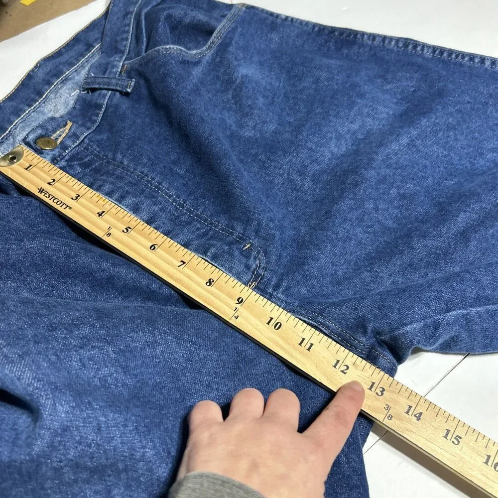 Wrangler Regular Fit Mens Jeans 40x29 Medium Wash Straight Leg Casual Work Pants - Picture 14 of 14